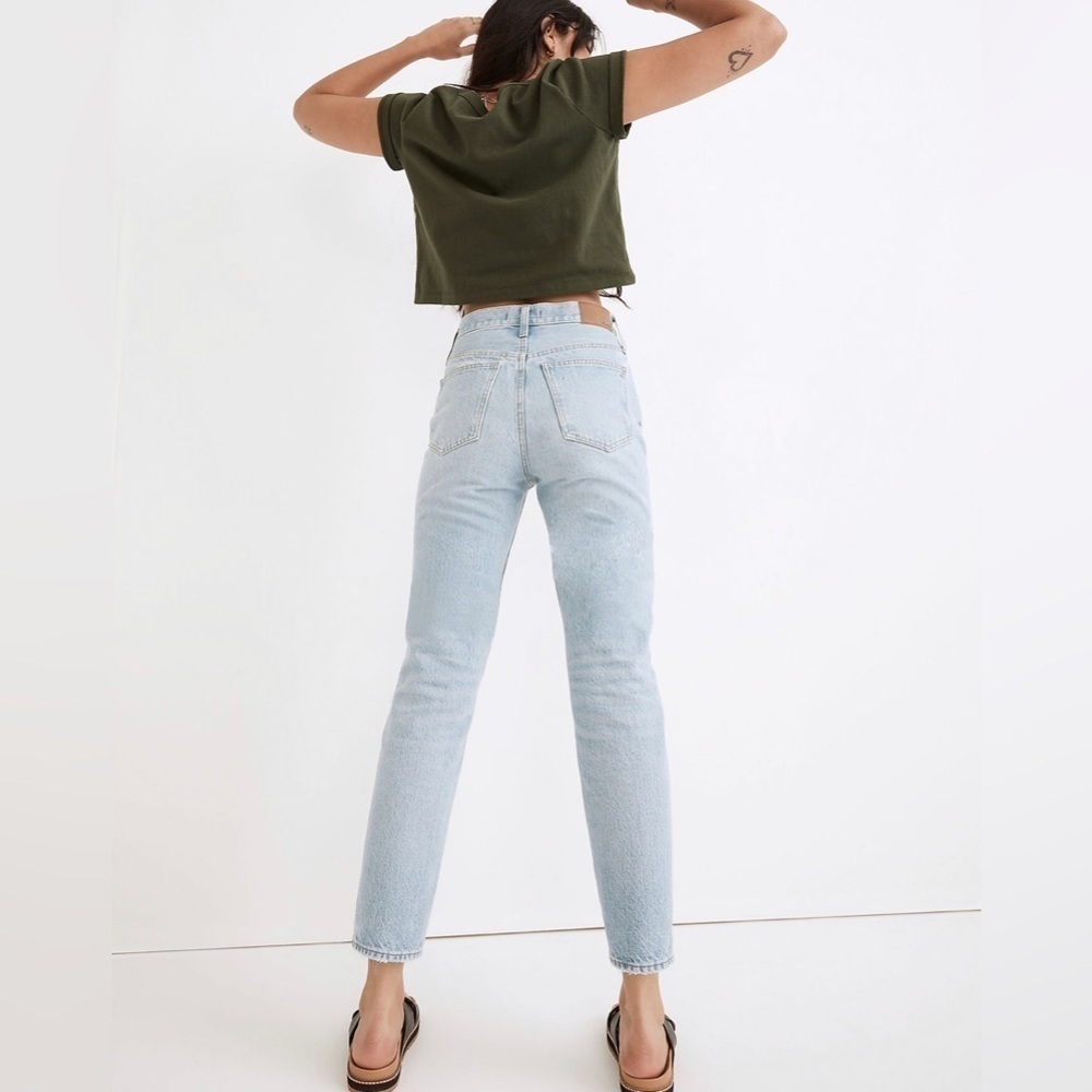 Madewell The Perfect Vintage Jean in Grandbay Wash: Ripped Edition - Picture 2 of 12